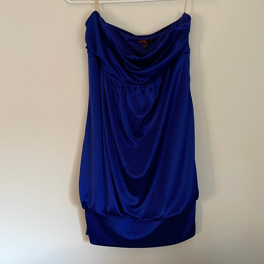 Strapless Mini Dress
